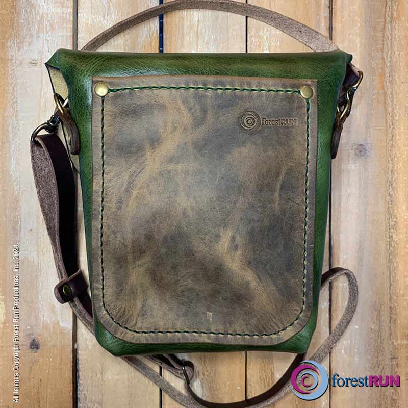 The Lexi Crossbody - Electric Green Millennial