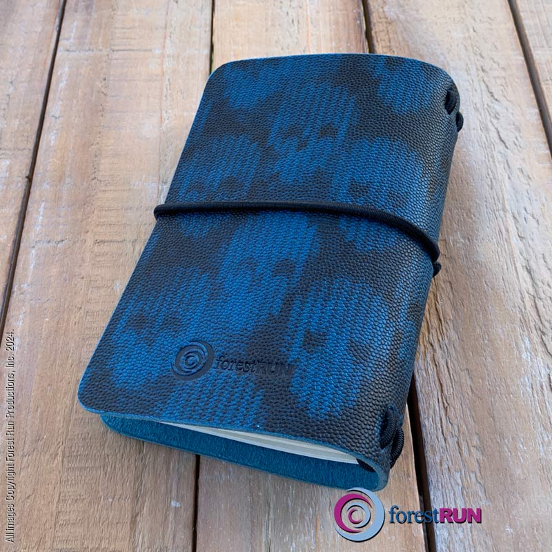 The Forest Run Journal in Sapphire Skull