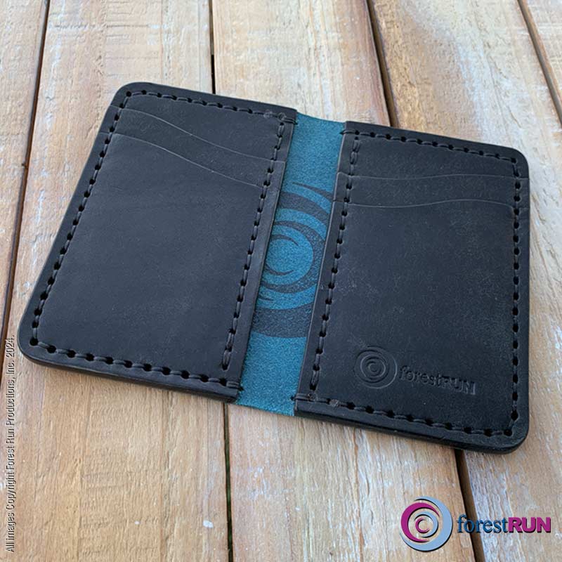 Tripp Bifold Wallet - Concercia Walpier Sapphire/Black Skull